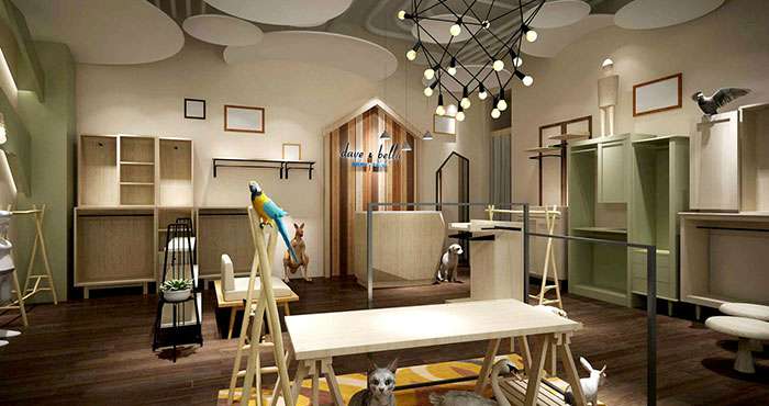 鄭州童裝專賣(mài)店裝修設(shè)計(jì)案例