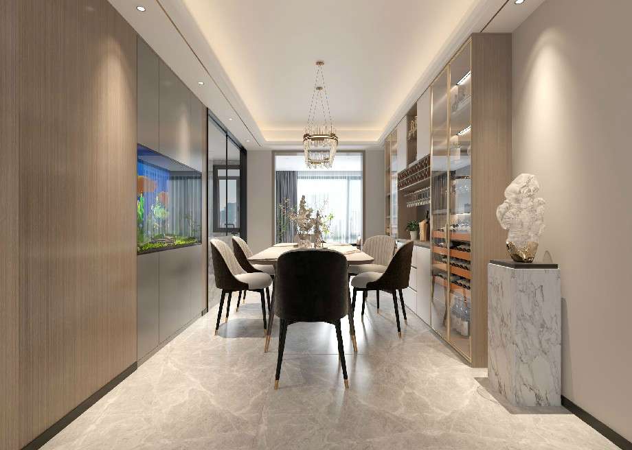 420平米新中式鄭州別墅裝修設(shè)計