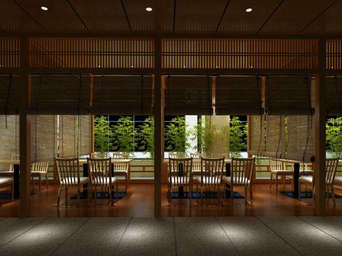 日本料理店裝修設(shè)計(jì)效果圖