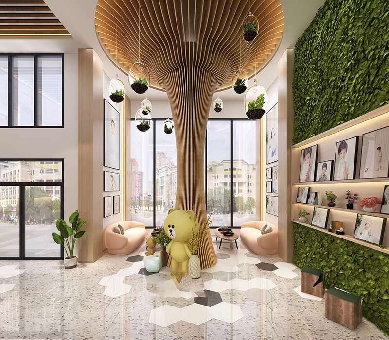 兒童影樓裝修設計效果圖