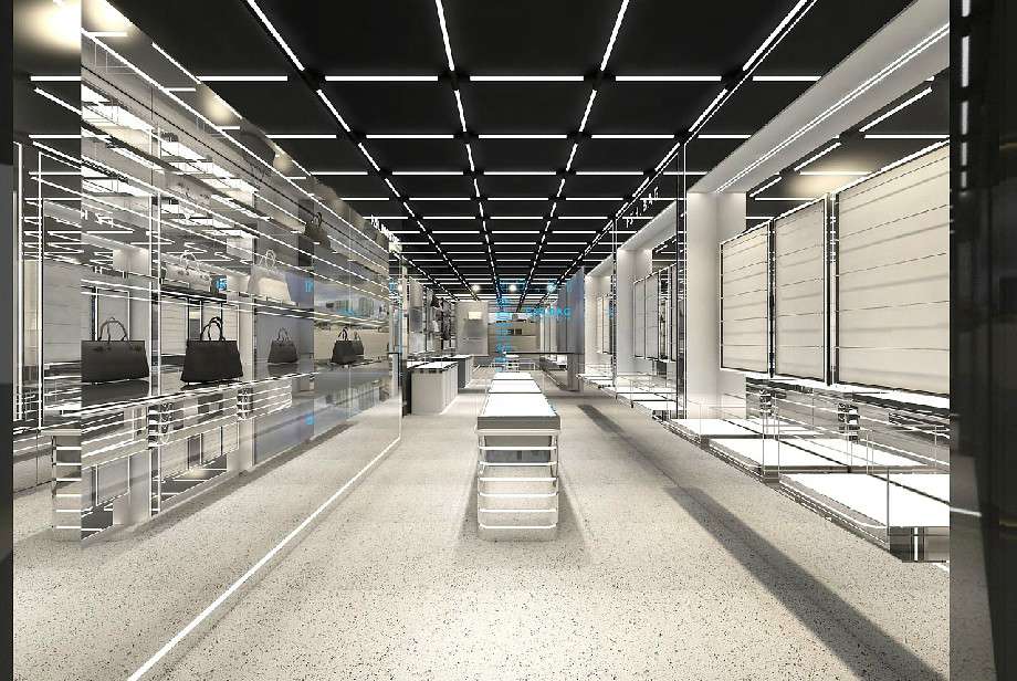 品牌女包專賣店裝修設(shè)計(jì)效果圖