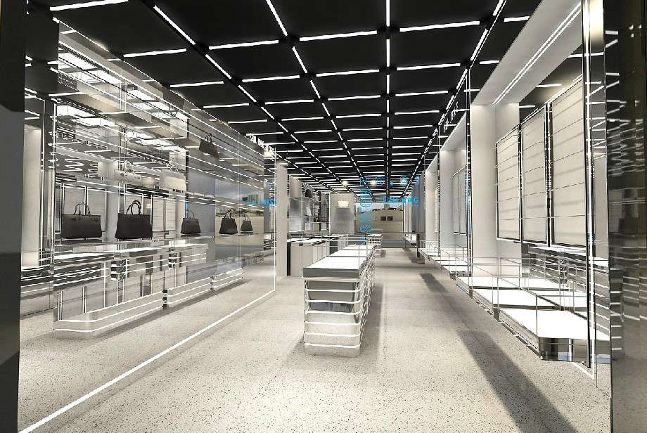 品牌女包專賣店裝修設(shè)計(jì)效果圖