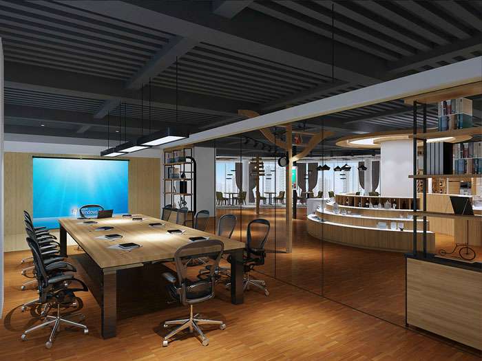 甜點(diǎn)展廳裝修設(shè)計效果圖