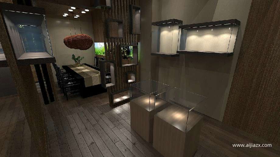 鄭州玉器古玩店設(shè)計效果圖