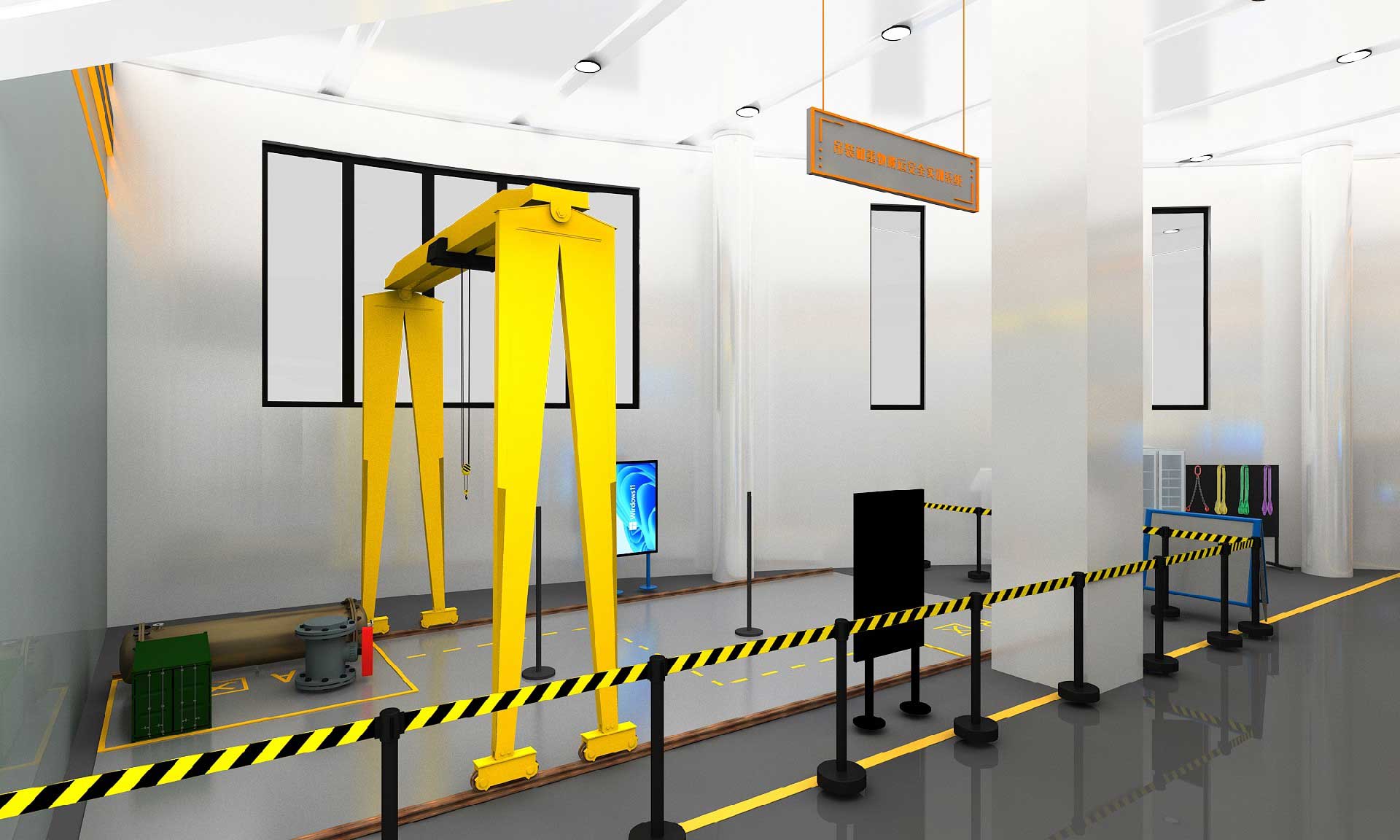 1000平學(xué)校展廳設(shè)計