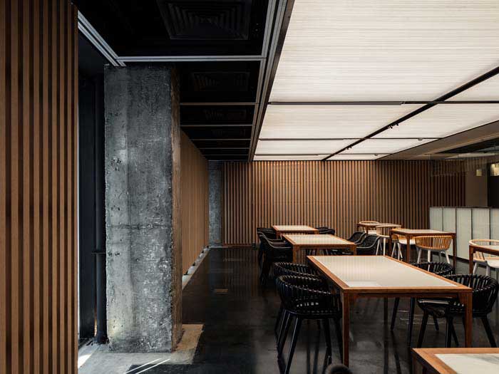 500m2鄭州私房菜餐廳設(shè)計效果圖