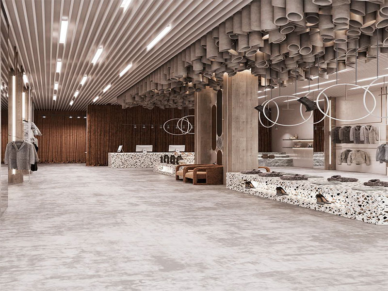 320平米商場服飾店裝修設(shè)計(jì)效果圖