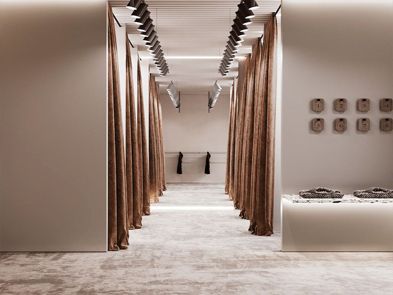 320平米商場服飾店裝修設(shè)計(jì)效果圖