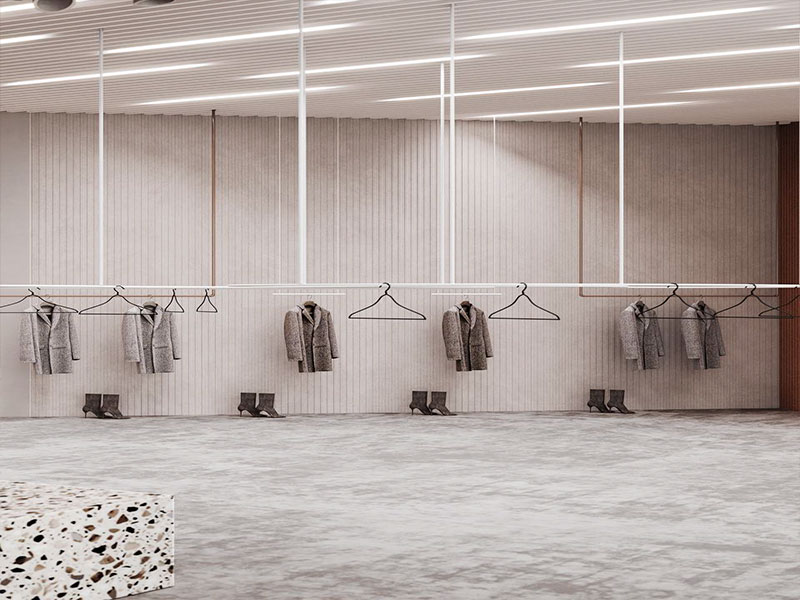 320平米商場服飾店裝修設(shè)計(jì)效果圖