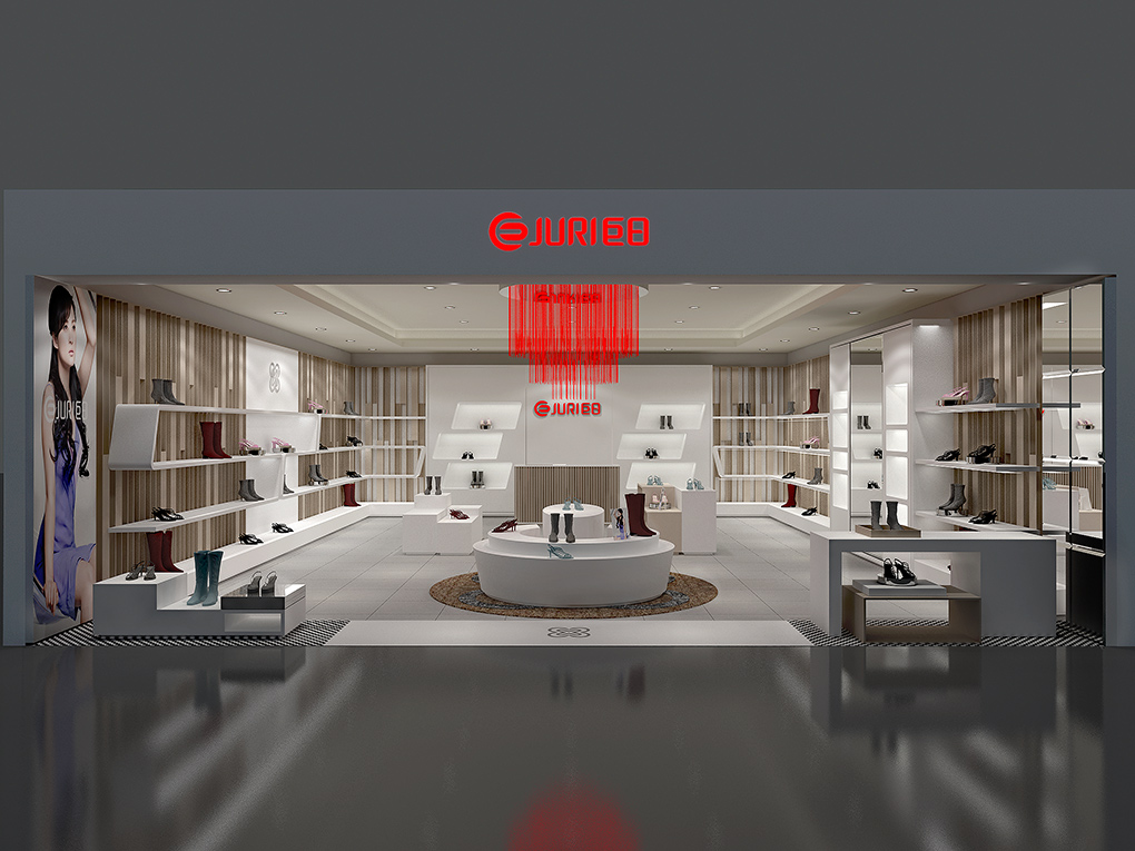 60平米女鞋專賣店裝修設(shè)計(jì)效果圖