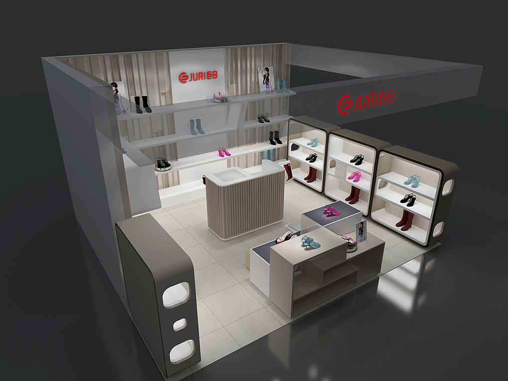60平米女鞋專賣店裝修設(shè)計(jì)效果圖