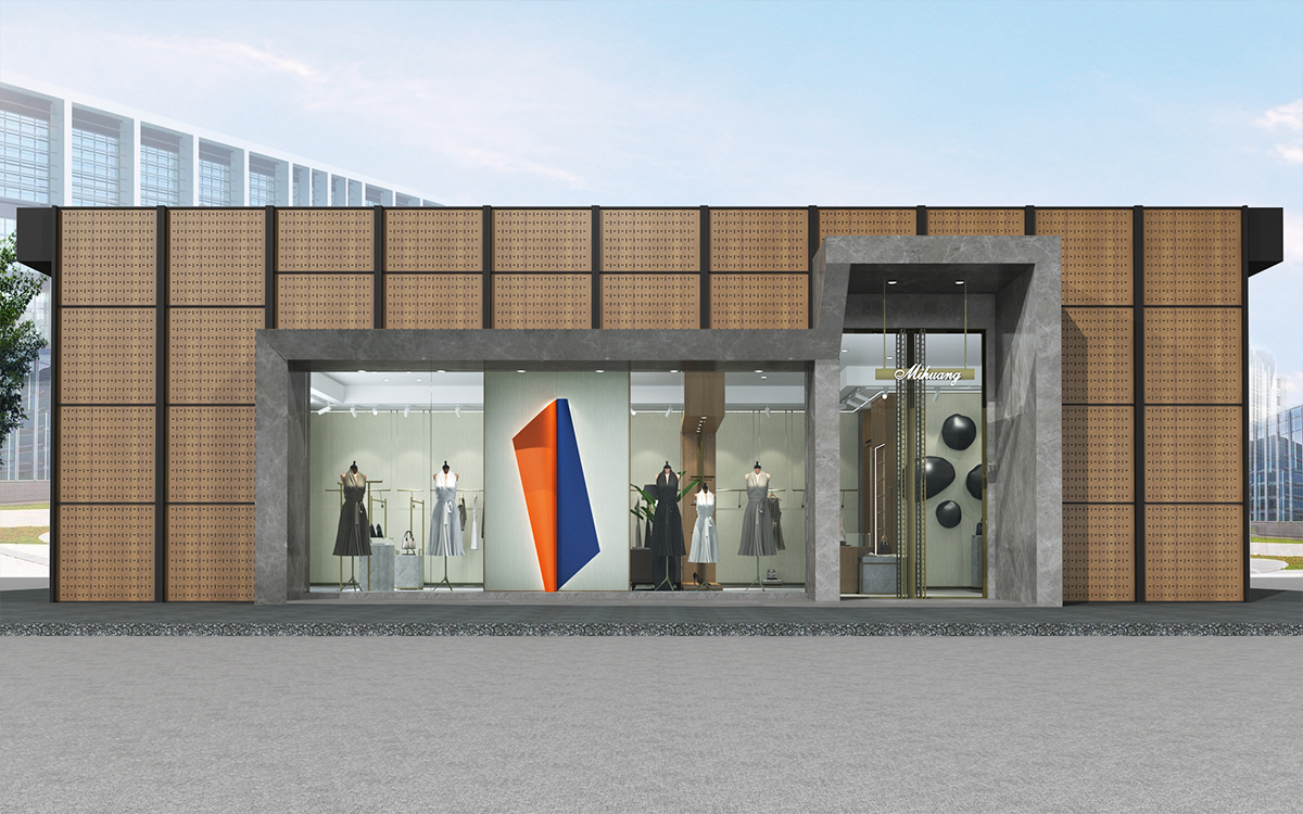 180平米服裝門店裝修設(shè)計(jì)效果圖