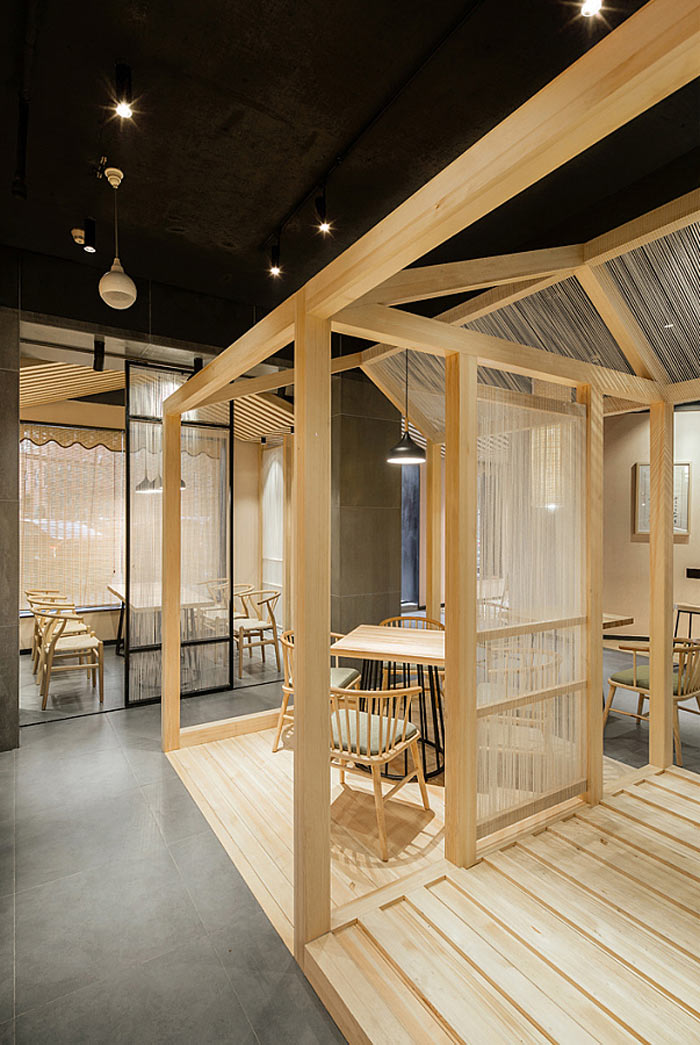 185平方特色面館裝修設(shè)計效果圖