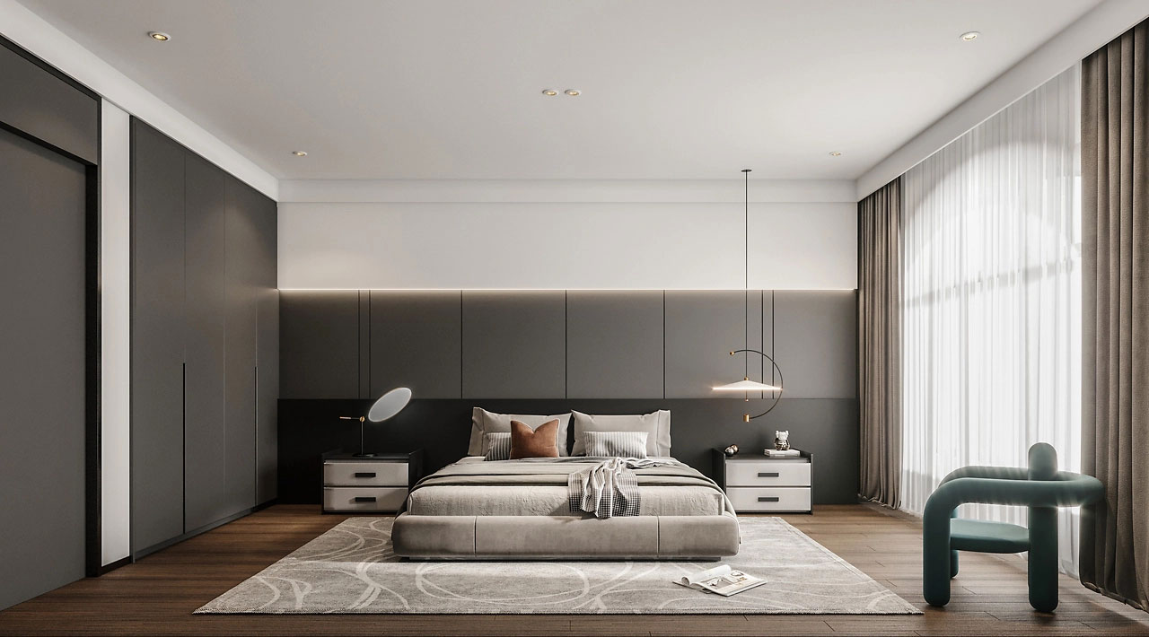 320平米鄭州別墅裝修設計效果圖