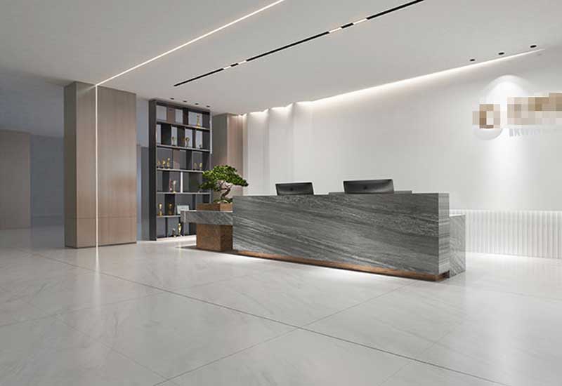 鄭州辦公室背景墻設計怎樣提升公司形象