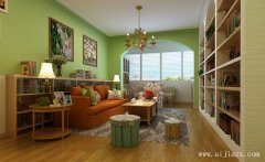 舒適的田園風(fēng)格小戶(hù)型裝修效果圖