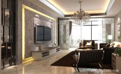 時尚大方的舒適現(xiàn)代風格客餐廳裝修效果圖
