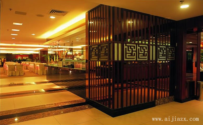 環(huán)境優(yōu)雅的中式風(fēng)格茶樓玄關(guān)裝修效果圖